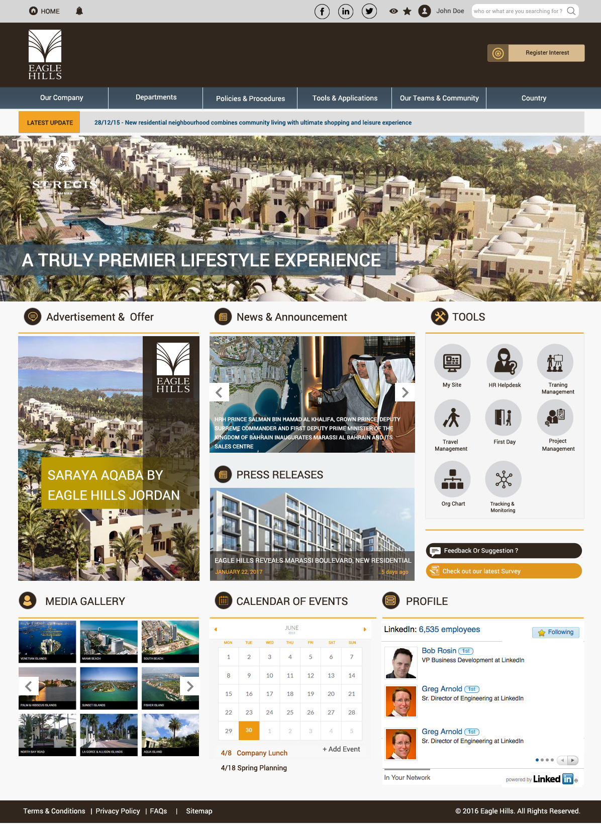 Modern Intranet